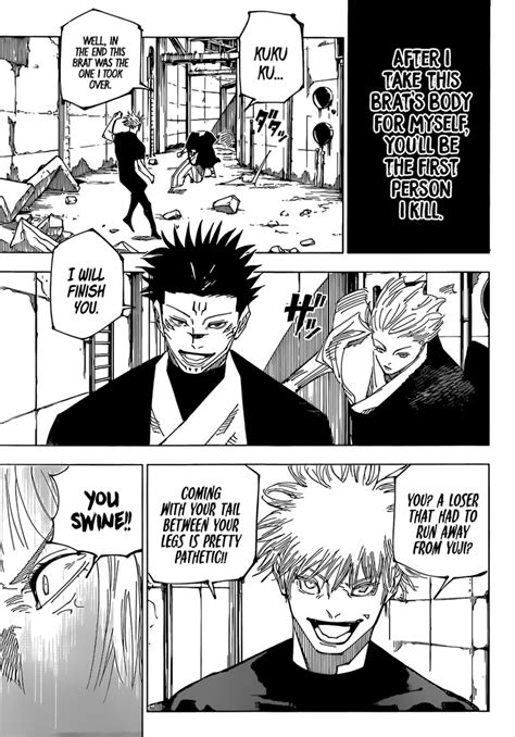 jujutsu kaisen chapter 221|Jujutsu Kaisen Chapter 221